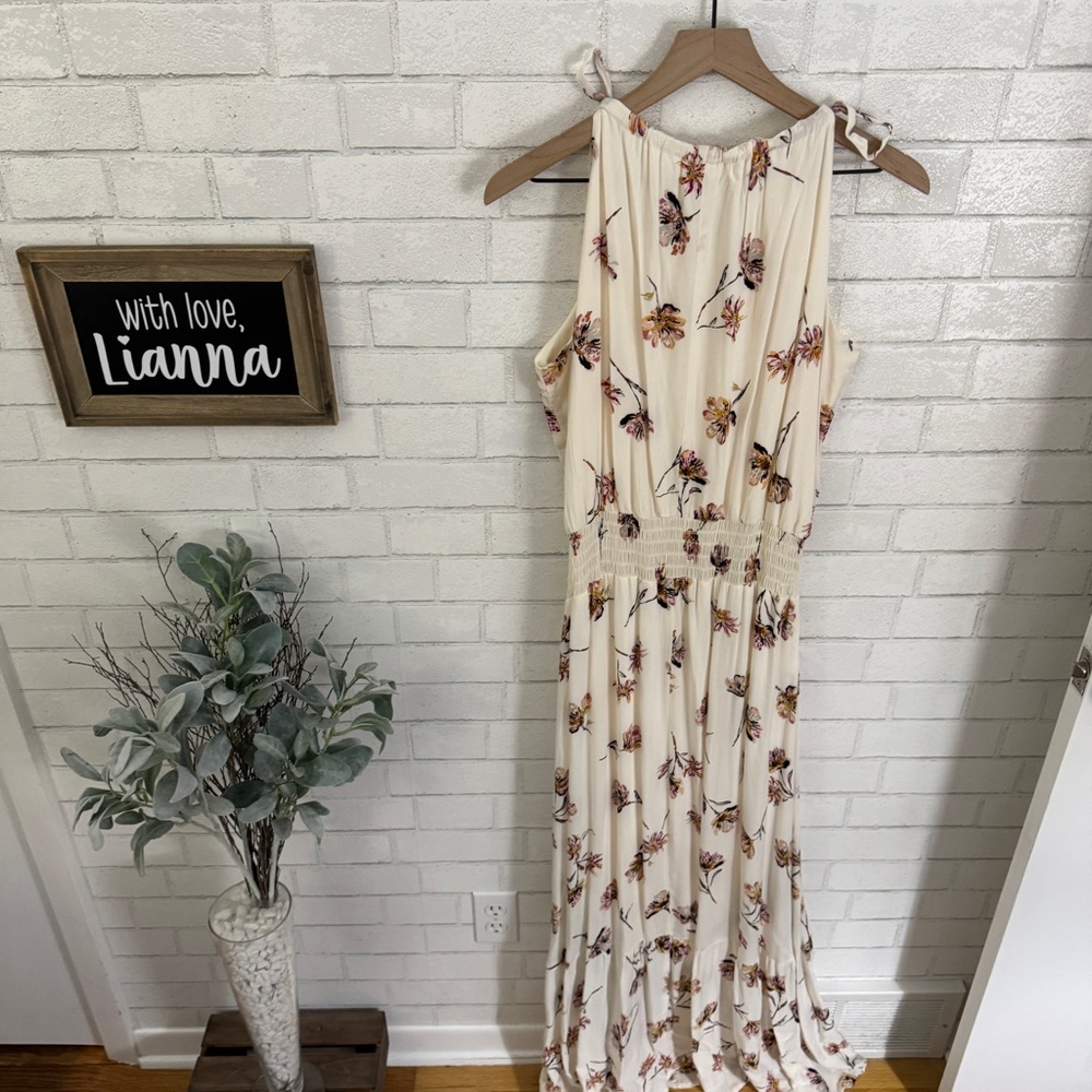 MAURICES Floral Print Smocked Waist Maxi Dress - Picture 8 of 13